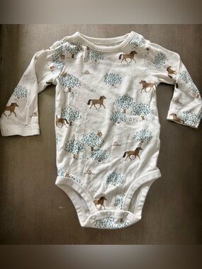 Organic Free Spirit Long-sleeved Onesie